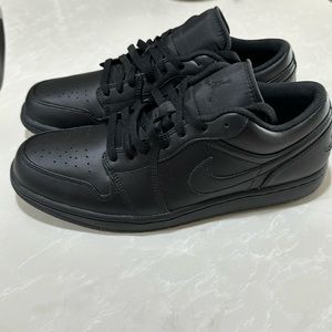 New Black Air Jordan 1 Low